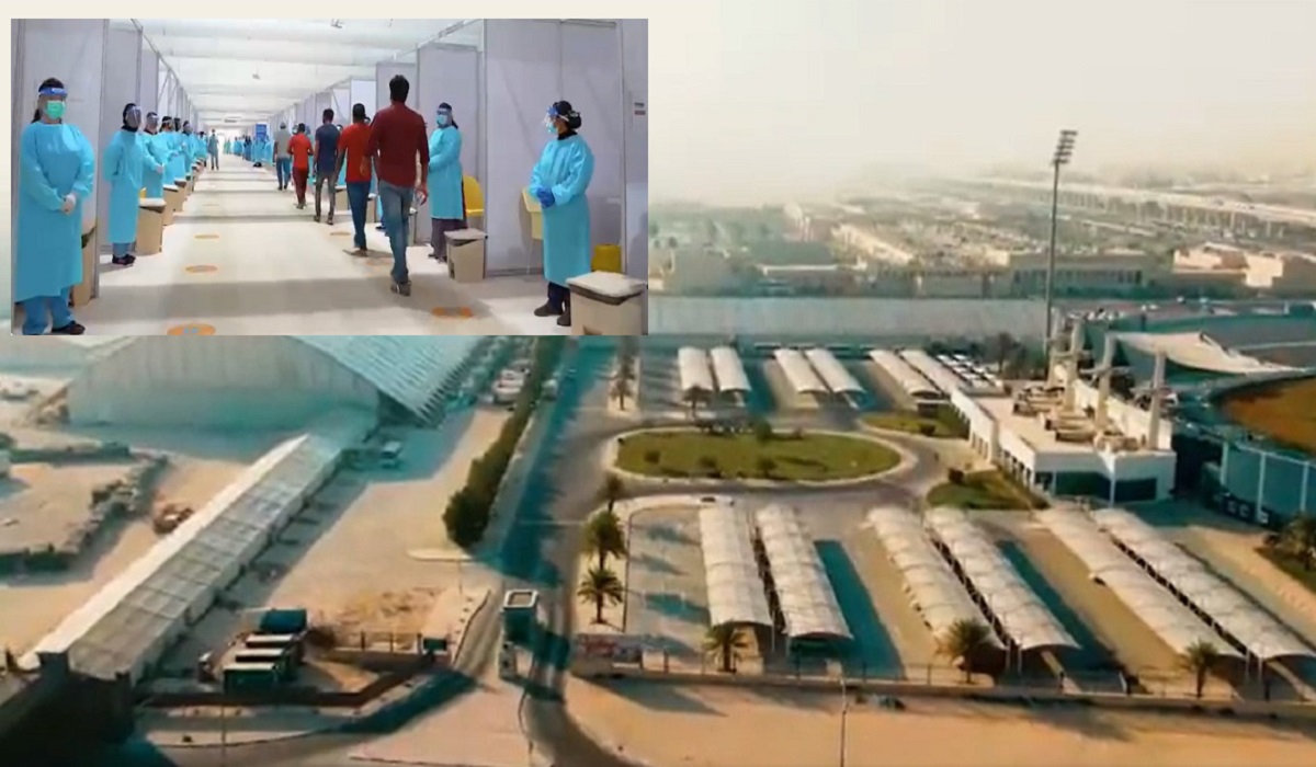 New Qatar Vaccination Center vaccinates 10000 on 1st day of operation